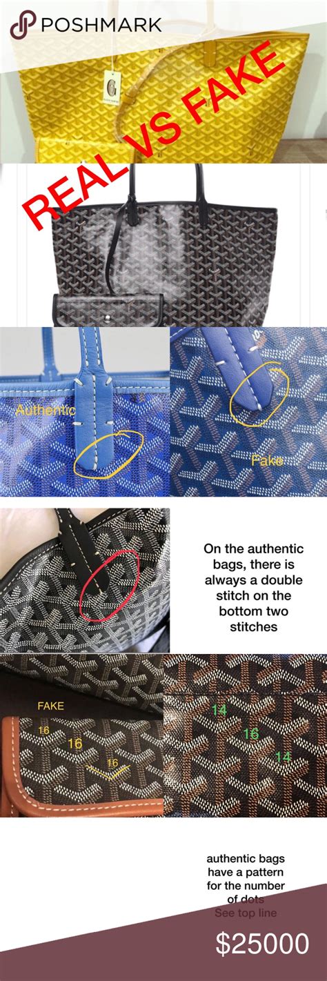 goyard card holder real vs fake|authentic goyard tote bag.